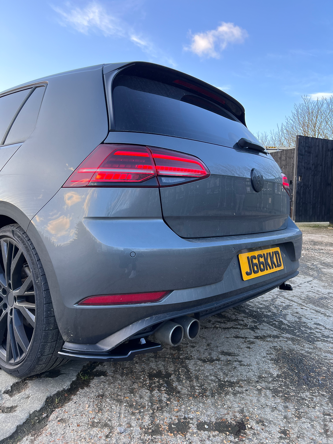 Volkswagen Golf MK7.5 GTD - Rear Spats