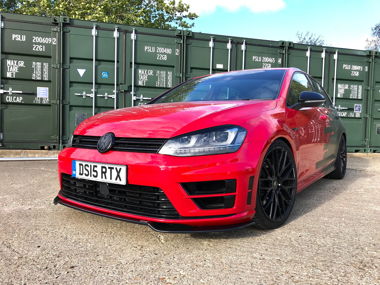 Volkswagen Golf MK7 R - V2 Front Splitter