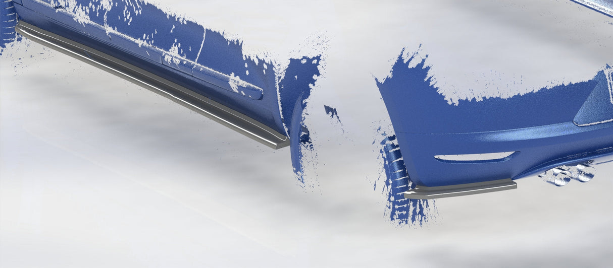 Volkswagen Scirocco MK3 Pre Facelift - Rear Spats