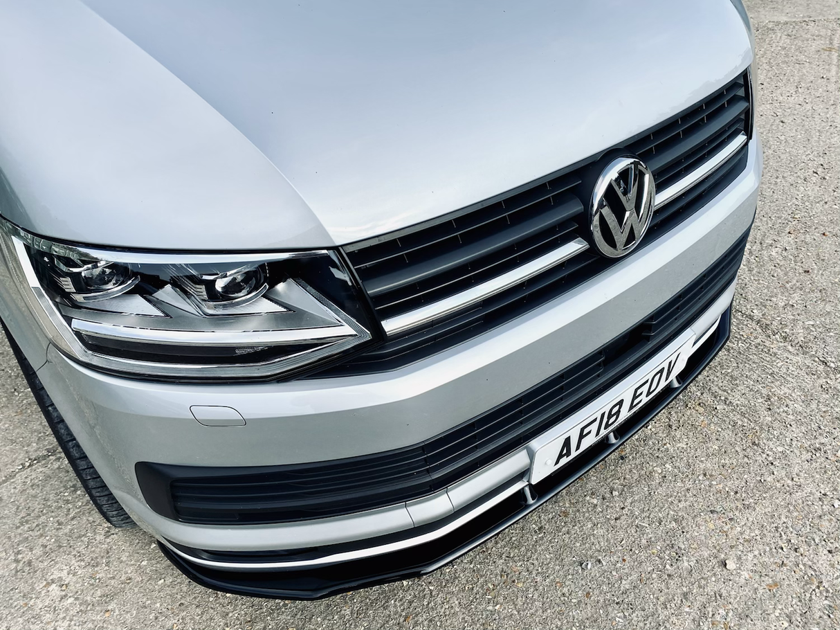 Volkswagen Transporter T6 Non-Sportline Long Wheelbase - Styling Factory Front Splitter