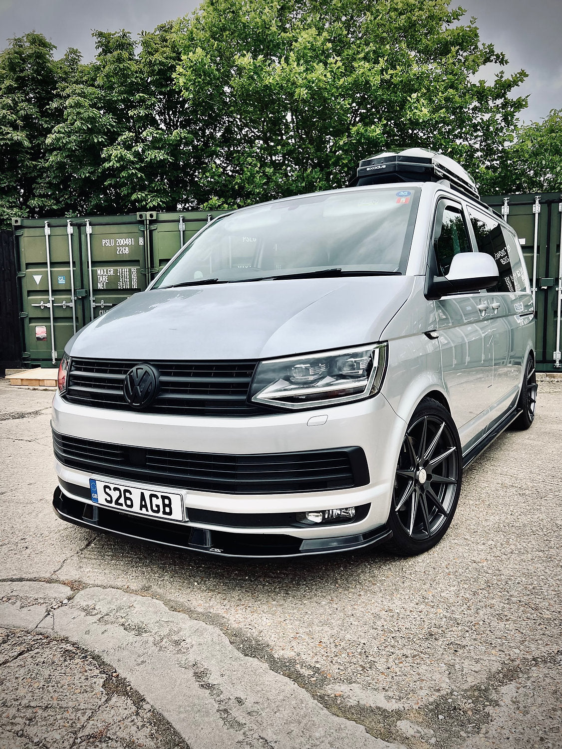 Volkswagen Transporter T6 Non-Sportline Short Wheelbase - Front Splitter