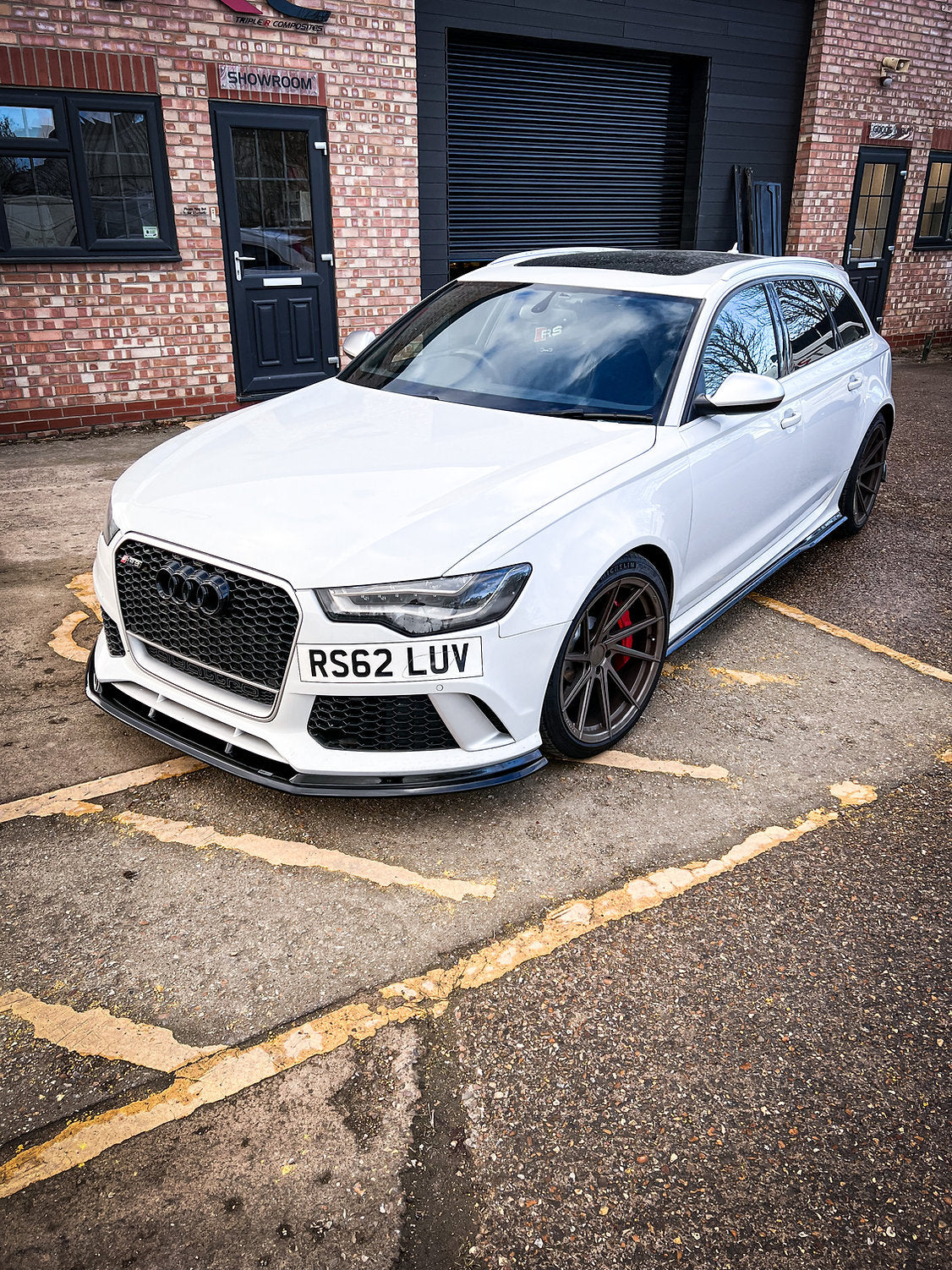 Audi RS6 C7 Avant - Side Skirt Splitters