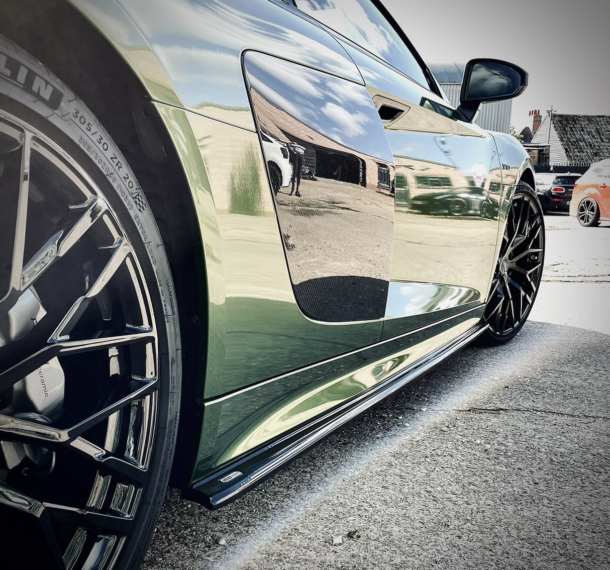 Audi R8 Gen 2 - Side Skirt Splitters