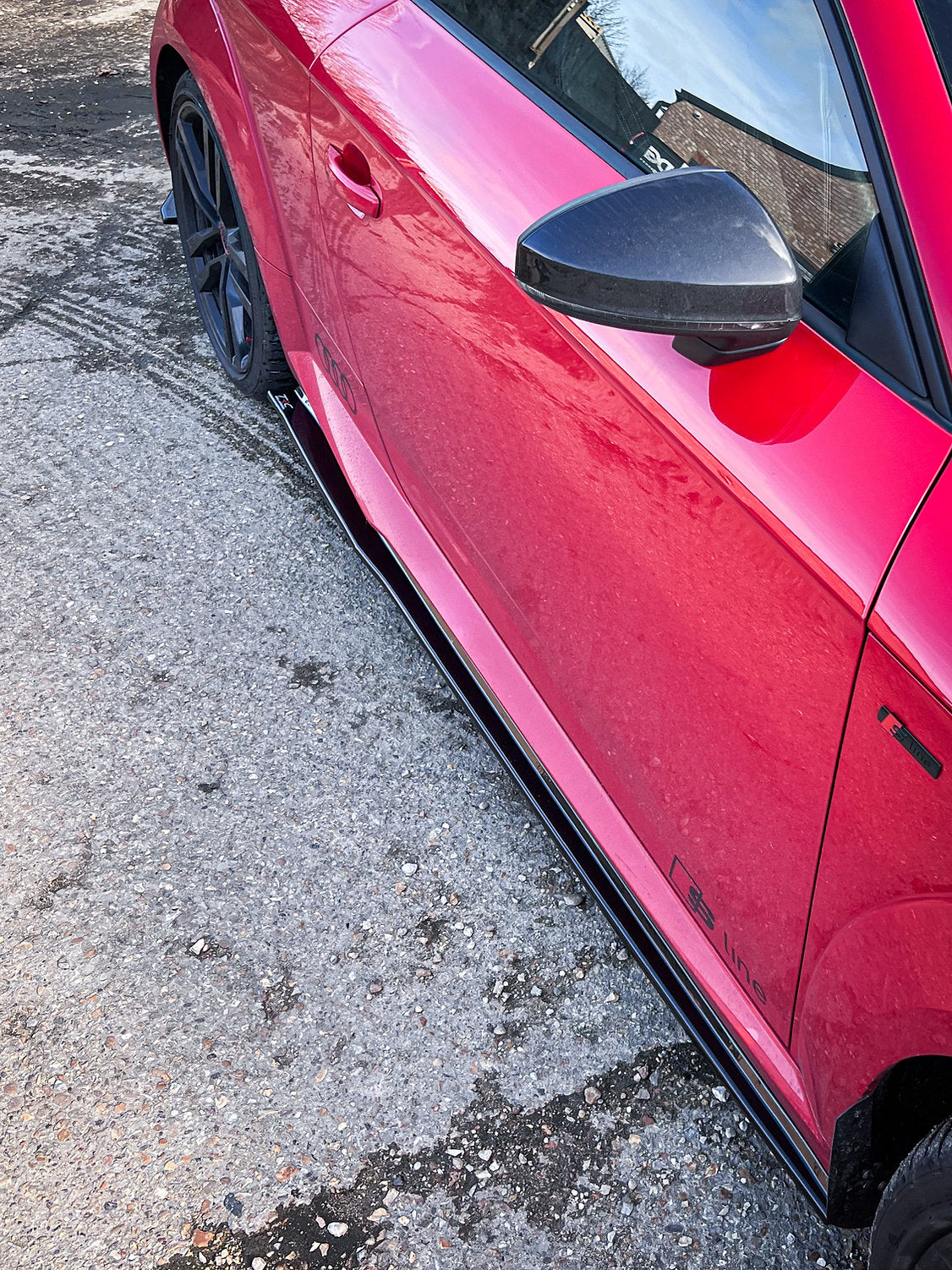 Audi TT MK3 S-Line Pre Facelift - Side Skirts Splitters