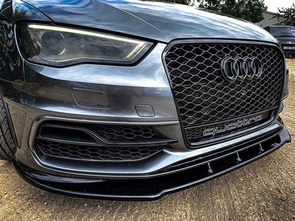 Audi A3 S-Line 8V Pre Facelift Hatchback - Front Splitter