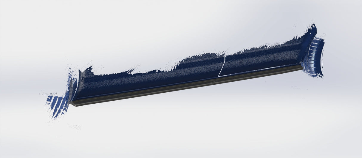 Volkswagen Transporter T6 Non-Sportline Long Wheelbase - Side Skirt Splitters