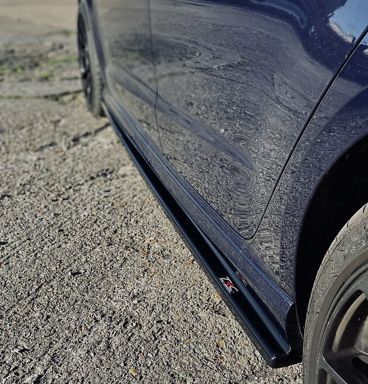 Audi A3 S-Line 8V Pre Facelift Sportback 5 Door - Side Skirt Splitters