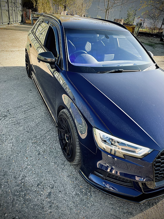 Audi A3 S-Line 8V Facelift Sportback 5 Door - Side Skirt Splitters