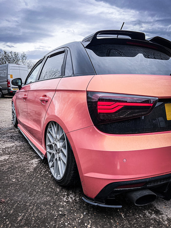 Audi S1 8X - V2 Side Skirt Splitters