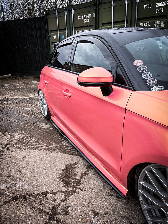 Audi S1 8X - V2 Side Skirt Splitters