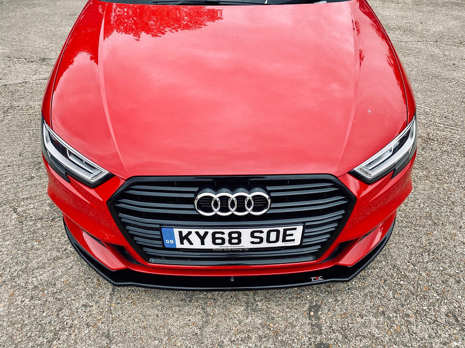 Audi A3 S-Line 8V Facelift Hatchback - Front Splitter
