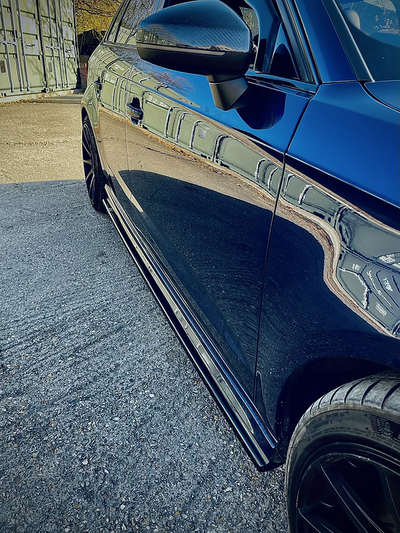Audi S3 8V Facelift Sportback 5 Door - Side Skirt Splitters