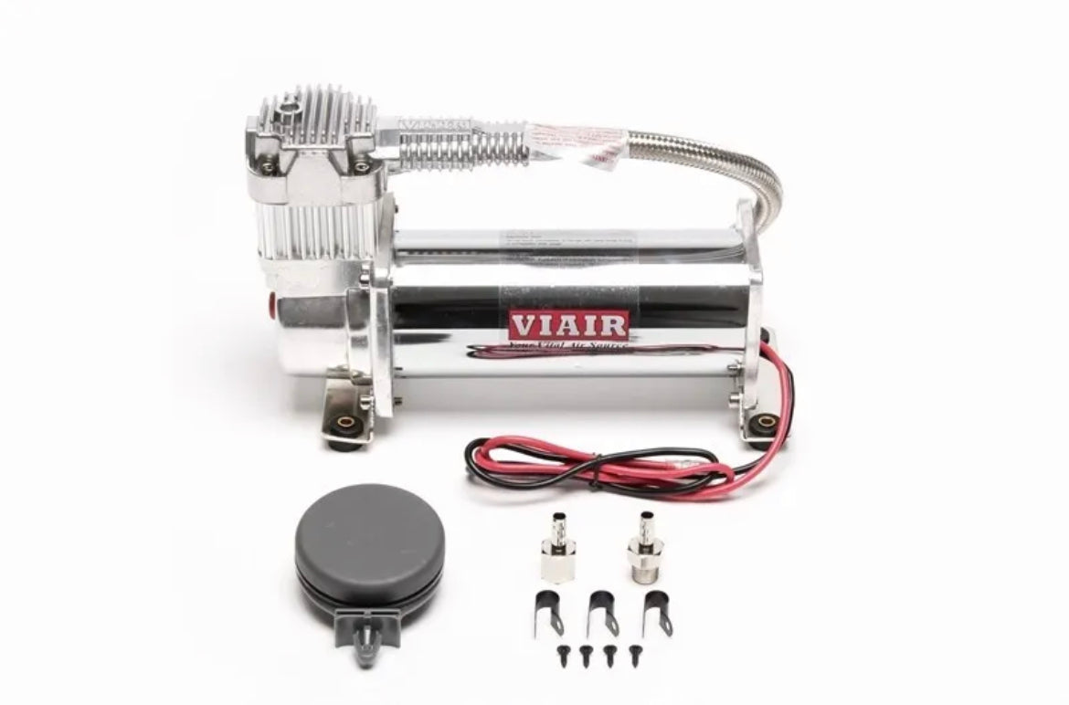 Ta Technix Viair 444C Compressor including Braided Stainless Steel Line