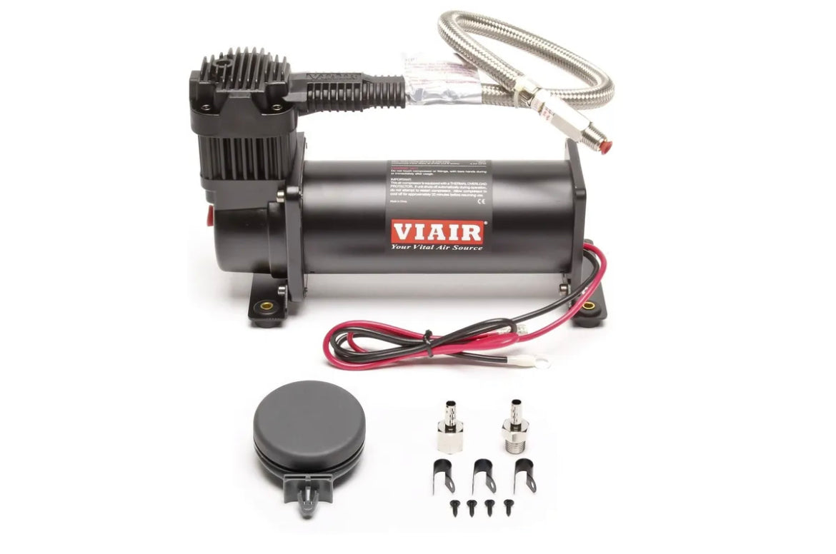 Ta Technix Viair 444C Compressor including Braided Stainless Steel Line