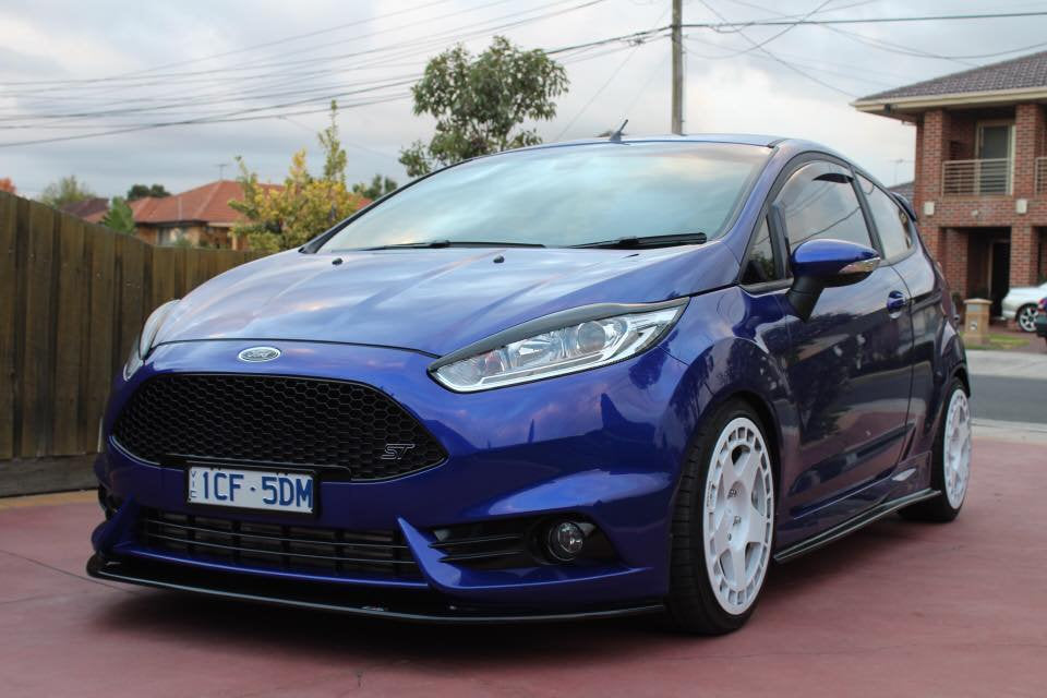 Ford Fiesta MK7.5 ST180 - V1 Front Splitter