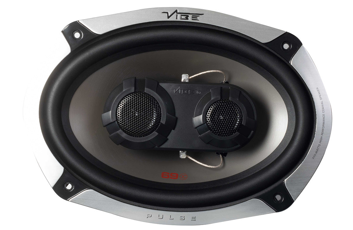 Vibe Pulse 6×9″ Coaxial Speakers - 100/300 Watt