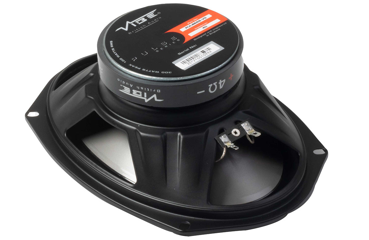 Vibe Pulse 6×9″ Coaxial Speakers - 100/300 Watt
