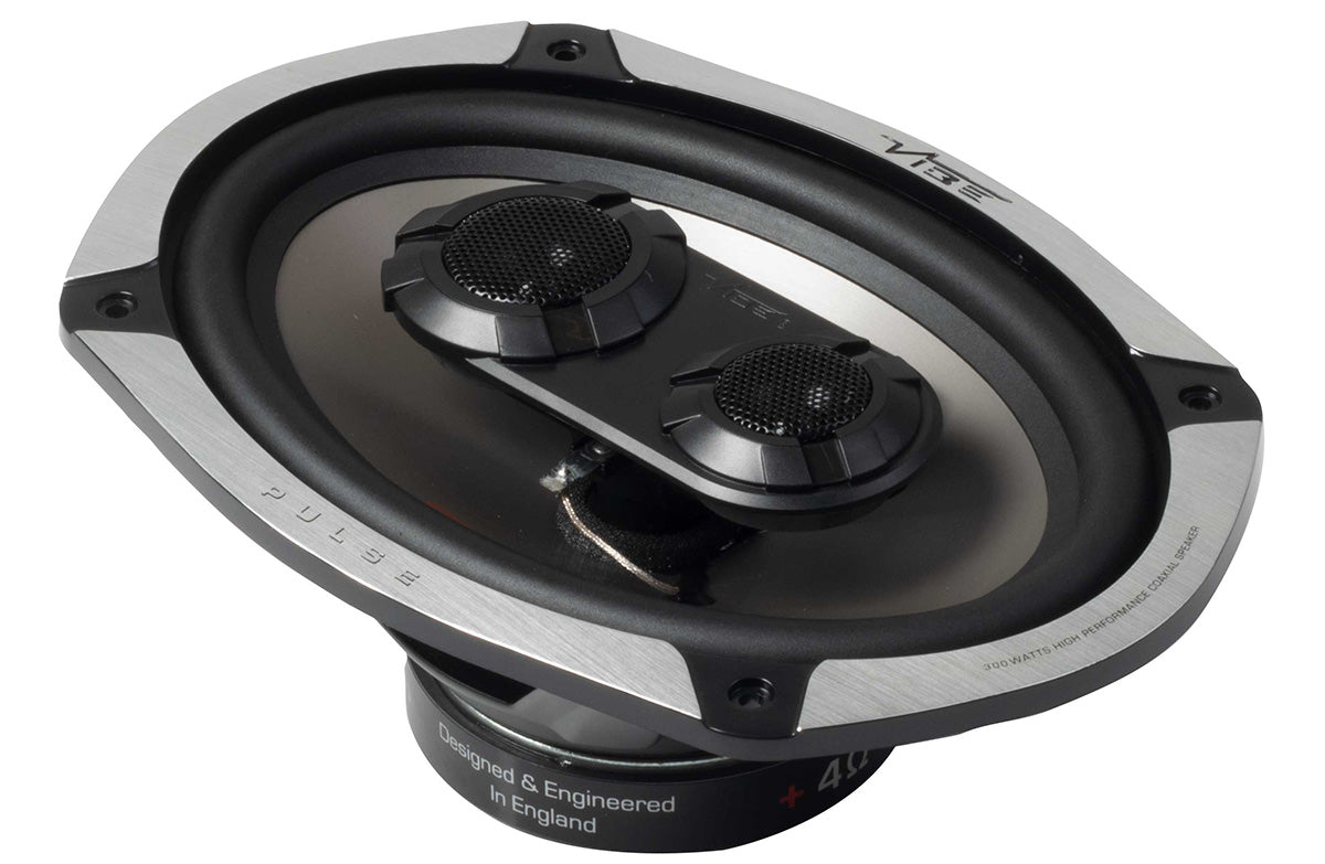 Vibe Pulse 6×9″ Coaxial Speakers - 100/300 Watt