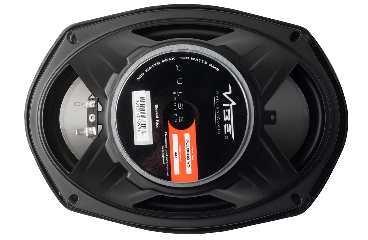 Vibe Pulse 6×9″ Coaxial Speakers - 100/300 Watt