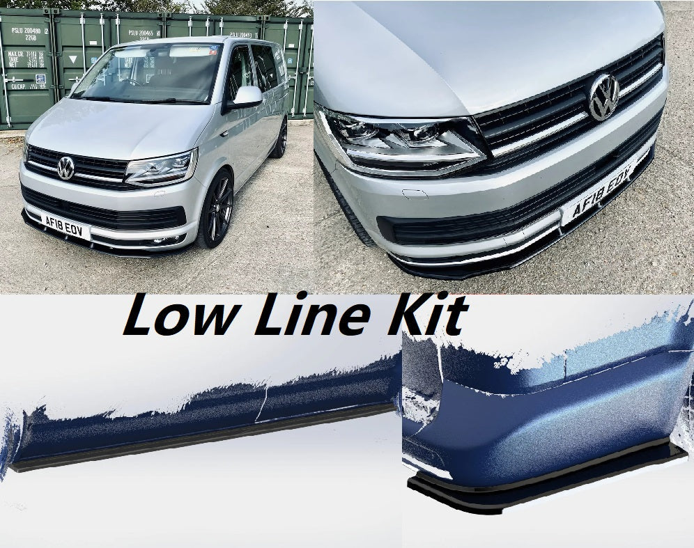 Volkswagen Transporter T6 Non-Sportline Long Wheelbase - Styling Factory Low Line Kit