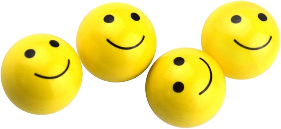 Yellow Smiley Tyre Wheel Alloy Valve Caps