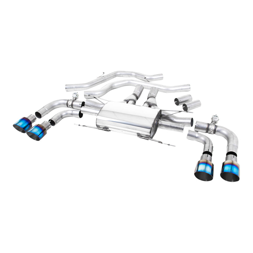 Milltek Alfa Romeo Giulia Quadrifoglio 2.9 V6 Bi-Turbo (Non OPF/GPF Models) 2017-2023 Front Pipe-back Exhaust