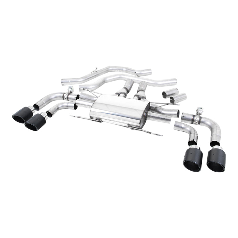 Milltek Alfa Romeo Giulia Quadrifoglio 2.9 V6 Bi-Turbo (Non OPF/GPF Models) 2017-2023 Front Pipe-back Exhaust