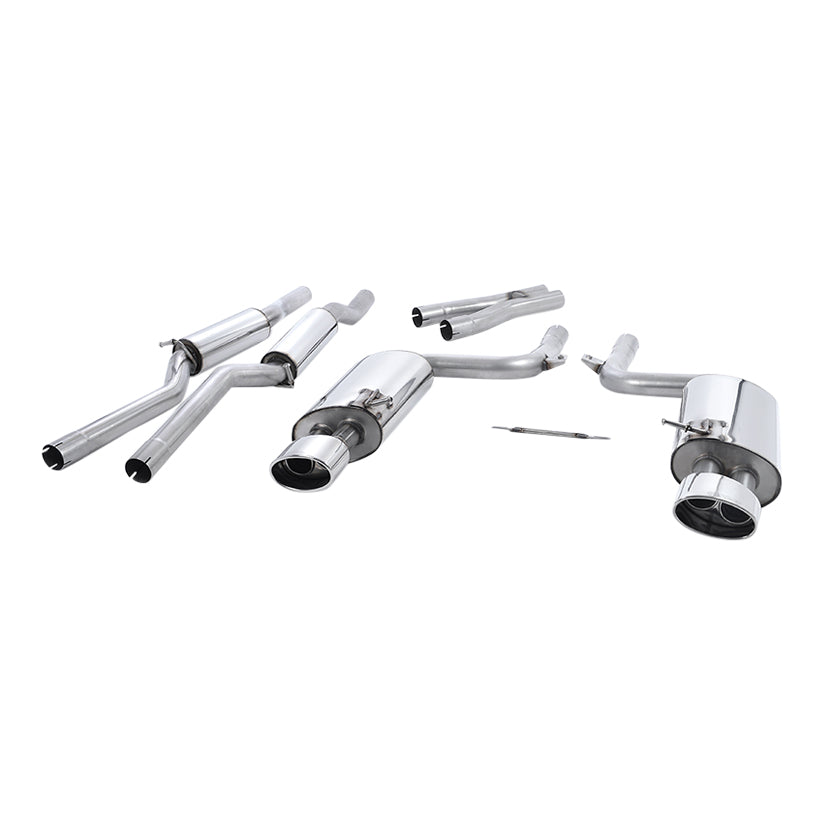 Milltek Audi RS4 B7 4.2 V8 Saloon Avant and Cabriolet 2006-2008 Cat-back Exhaust