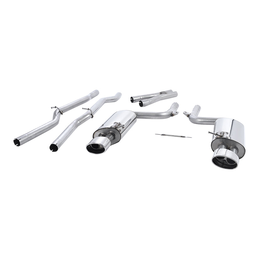 Milltek Audi RS4 B7 4.2 V8 Saloon Avant and Cabriolet 2006-2008 Cat-back Exhaust
