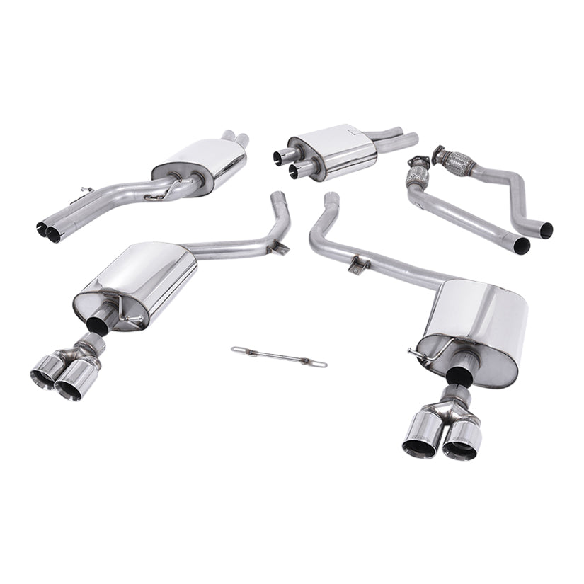 Milltek Audi S5 3.0 TFSI B8 Coupe & Cabriolet (S tronic) 2009-2011 Cat-back Exhaust