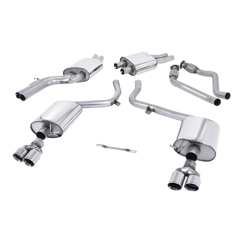 Milltek Audi S5 3.0 TFSI B8 Sportback 2010-2011 Cat-back Exhaust