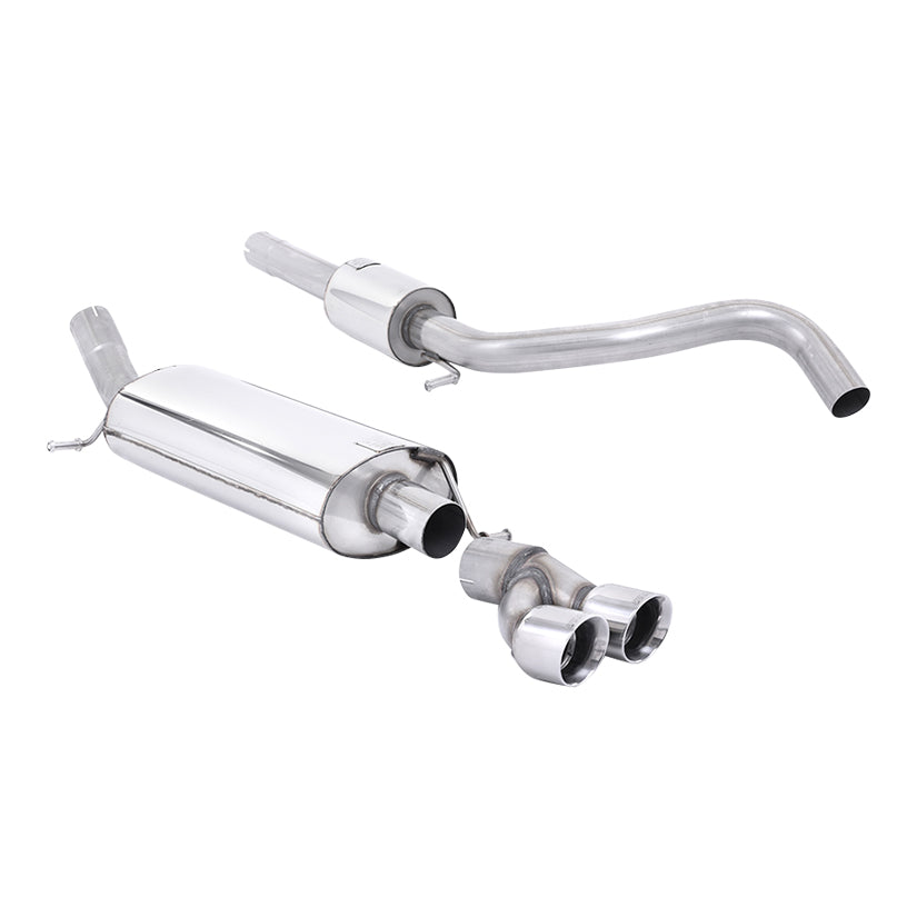 Milltek Audi A1 1.4 TFSI S line 122PS 2010-2015 Cat-back Exhaust