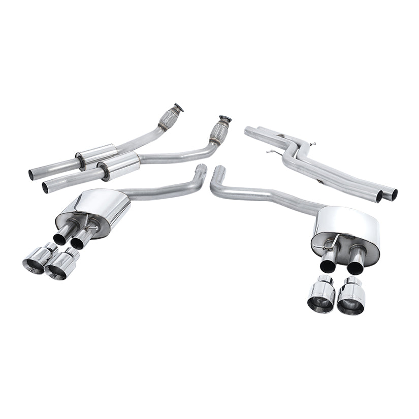 Milltek Audi S7 Sportback 4.0 TFSI quattro S tronic 2012-2018 Cat-back Exhaust