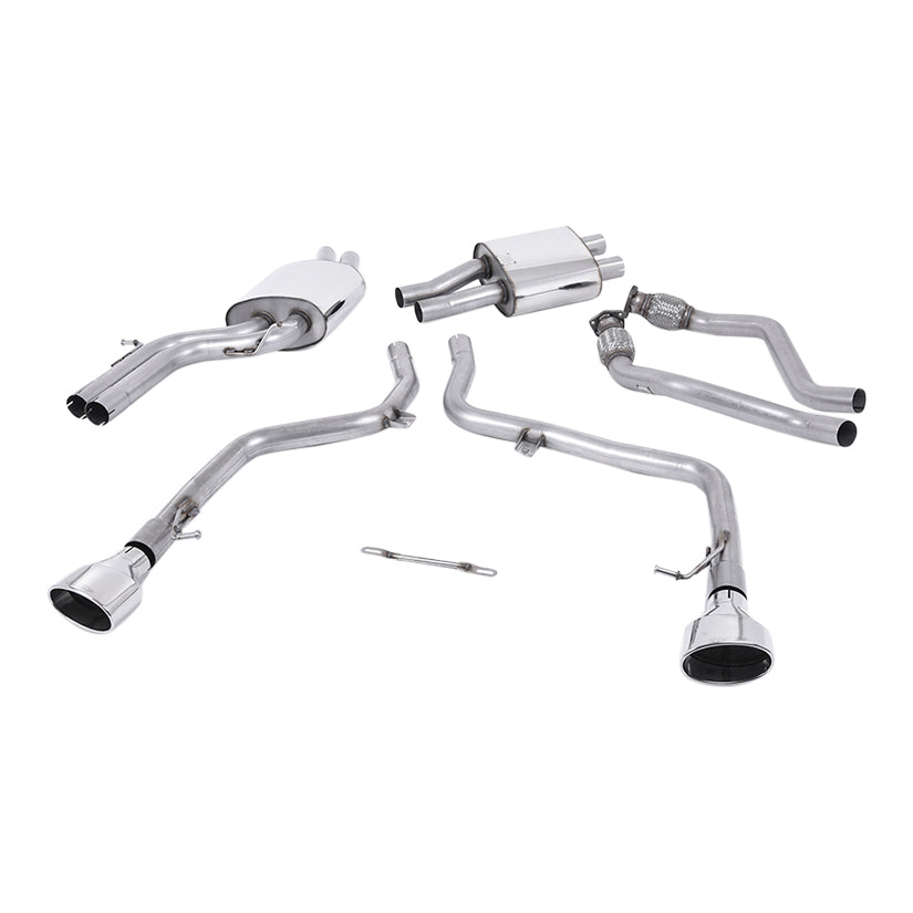 Milltek Audi S5 3.0 TFSI B8 Coupe & Cabriolet (S tronic) 2009-2011 Cat-back Exhaust