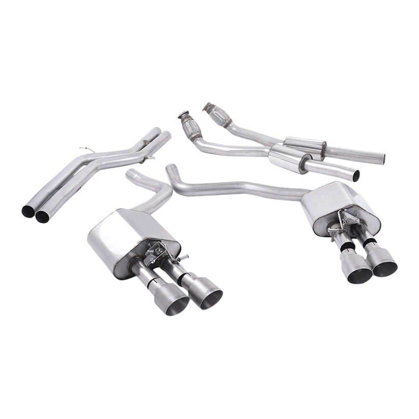 Milltek Audi S7 Sportback 4.0 TFSI quattro S tronic 2012-2018 Cat-back Exhaust
