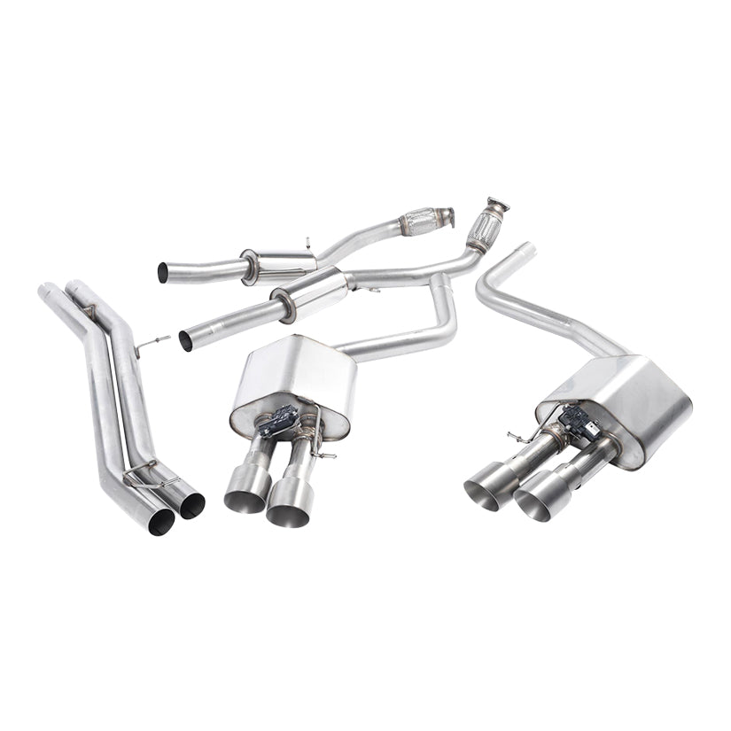 Milltek Audi S8 D4 4.0 TFSI quattro Tiptronic 2013-2018 Cat-back Exhaust