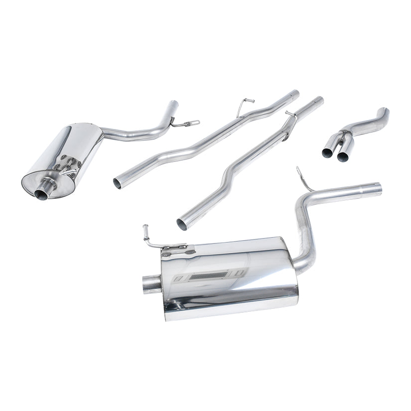 Milltek Audi A4 2.0 TFSI B7 quattro and DTM 2005-2008 Cat-back Exhaust