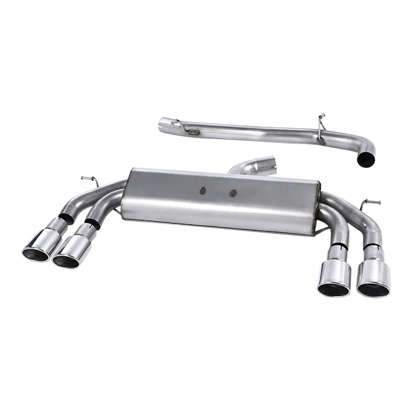 Milltek Audi S3 2.0 TFSI quattro Sportback 8V/8V.2 (Non-GPF Equipped Models Only) 2013-2018 Cat-back Exhaust