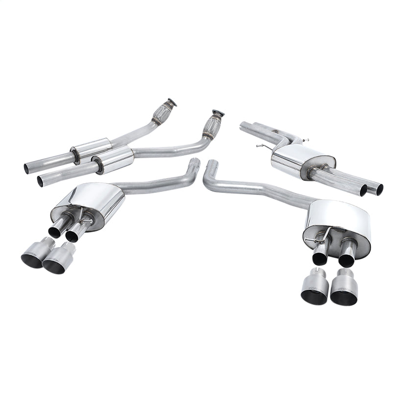 Milltek Audi S7 Sportback 4.0 TFSI quattro S tronic 2012-2018 Cat-back Exhaust