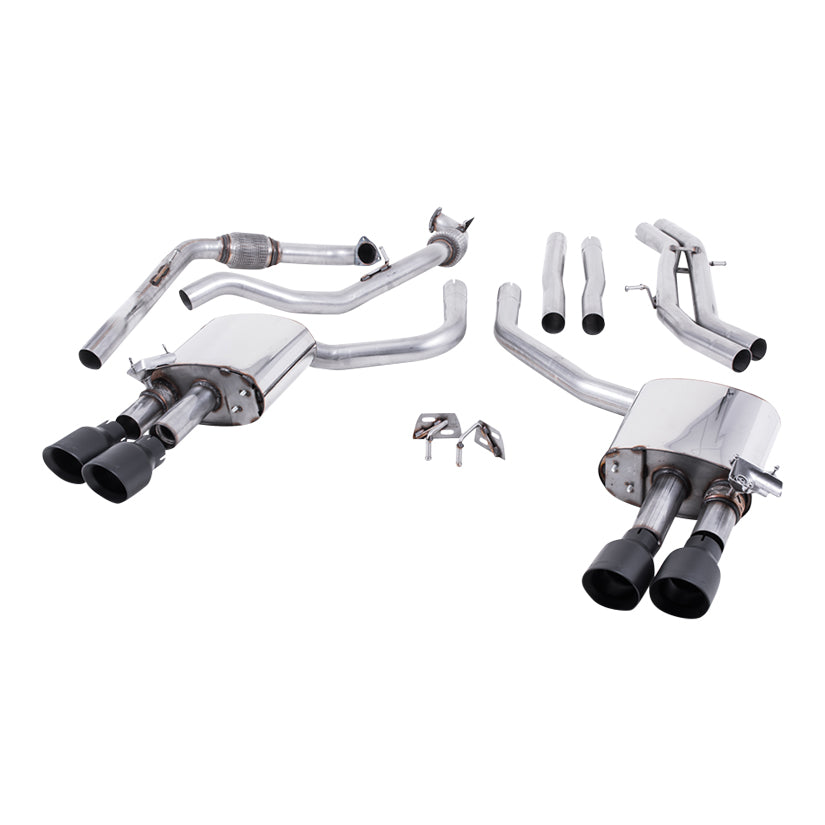 Milltek Audi S4 3.0 Turbo V6 B9 - Saloon/Sedan & Avant (Non Sport Diff Models) 2016-2023 Cat-back Exhaust