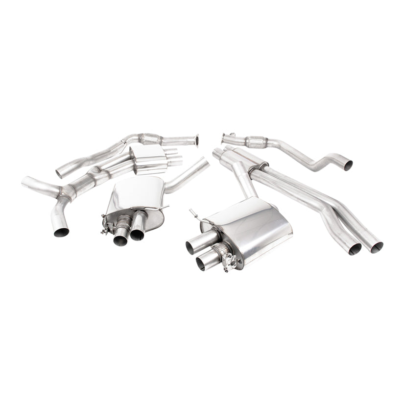 Milltek Audi RS4 B9 2.9 V6 Turbo Avant (Non OPF/GPF Models) 2018-2023 Cat-back Exhaust