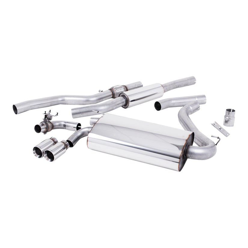 Milltek BMW 4 Series F32 428i Coupe (Manual Gearbox without Tow Bar None xDrive & N20 Engine Only) 2014-2018 Cat-back Exhaust