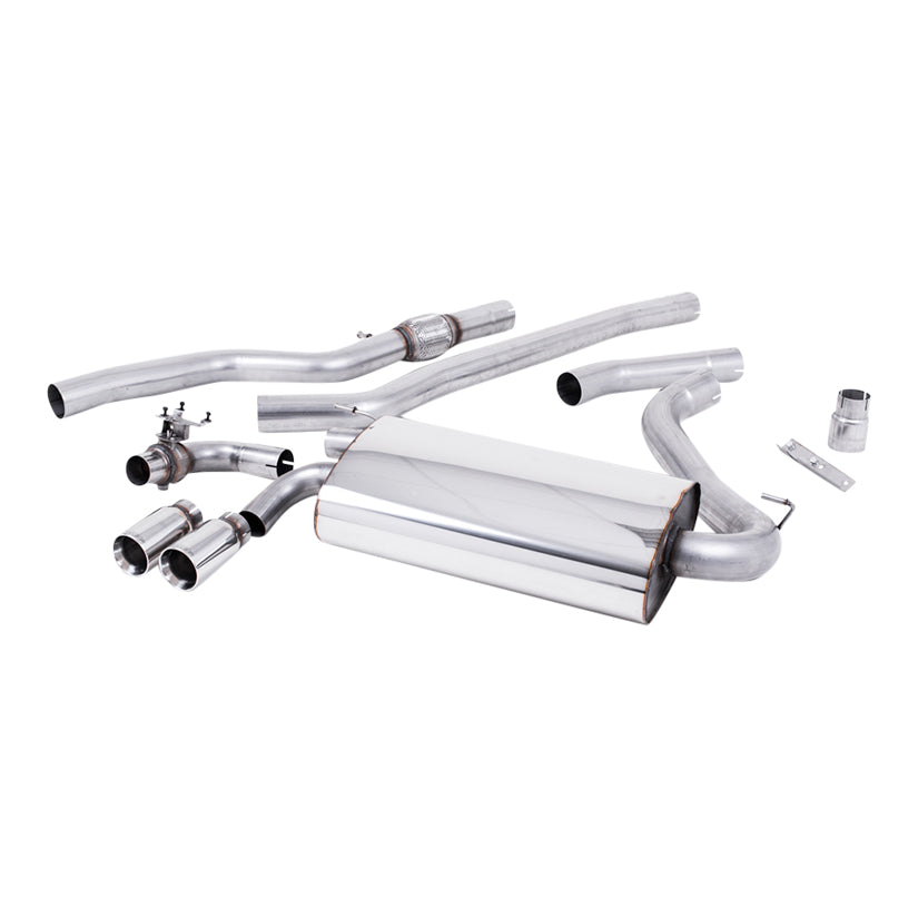Milltek BMW 4 Series F32 428i Coupe (Manual Gearbox without Tow Bar None xDrive & N20 Engine Only) 2014-2018 Cat-back Exhaust