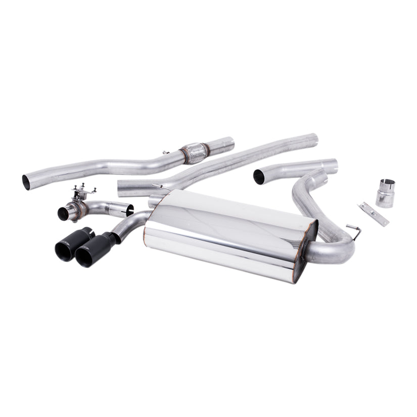 Milltek BMW 4 Series F32 428i Coupe (Manual Gearbox without Tow Bar None xDrive & N20 Engine Only) 2014-2018 Cat-back Exhaust