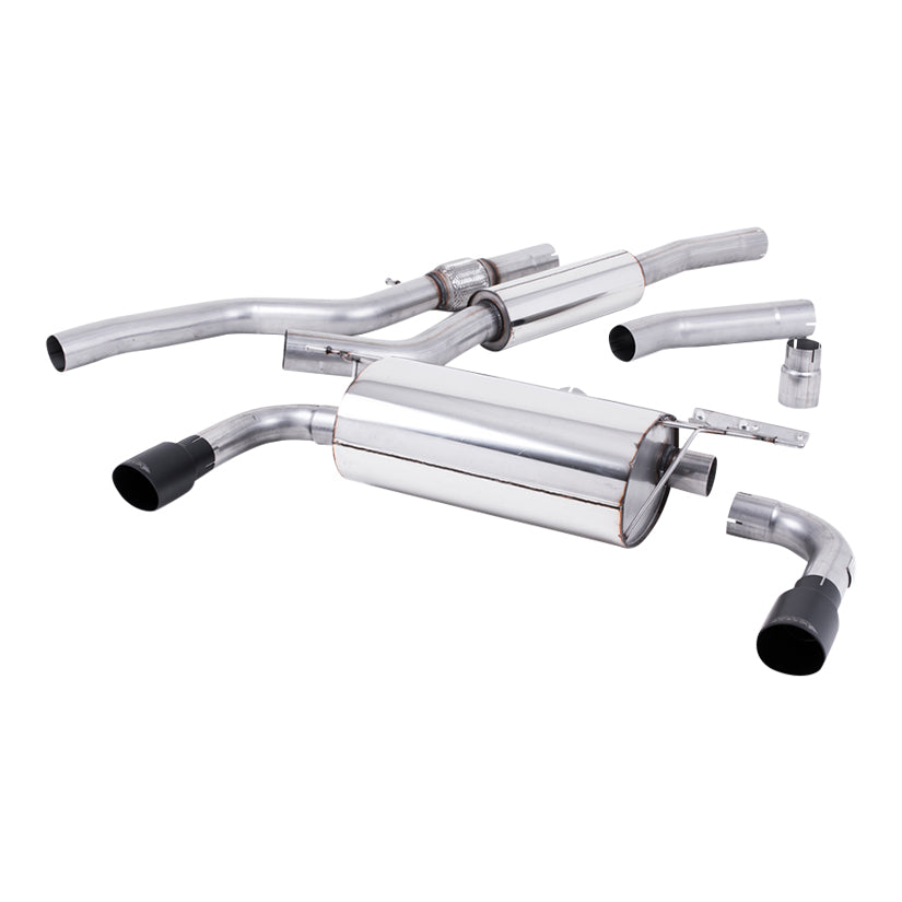 Milltek BMW 4 Series F32 428i Coupe (Manual Gearbox without Tow Bar None xDrive & N20 Engine Only) 2014-2018 Cat-back Exhaust