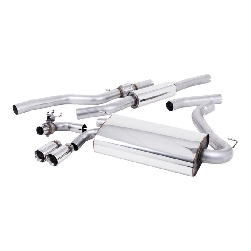 Milltek BMW 4 Series F32 428i Coupe (Automatic Gearbox without Tow Bar None xDrive & N20 Engine Only) 2014-2016 Cat-back Exhaust