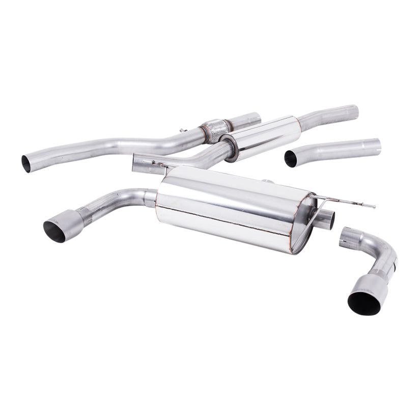 Milltek BMW 4 Series F32 428i Coupe (Automatic Gearbox without Tow Bar None xDrive & N20 Engine Only) 2014-2016 Cat-back Exhaust