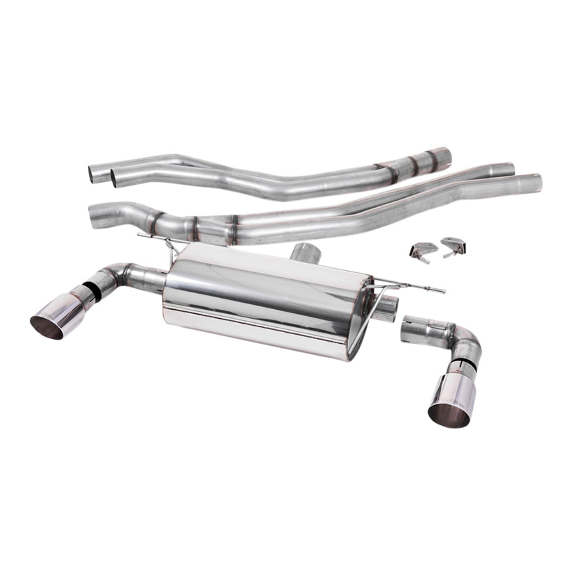Milltek BMW 1 Series M140i 3 & 5 Door (F20 & F21 LCI Non-OPF & None xDrive) 2015-2018 Cat-back Exhaust