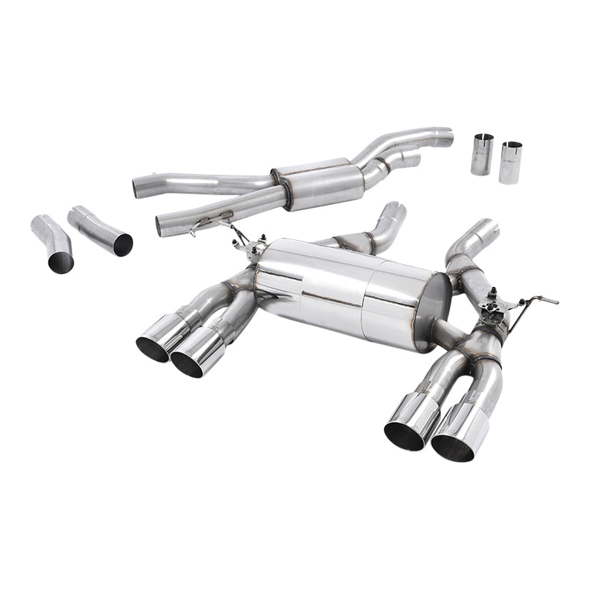 Milltek BMW 3 Series F80 M3 & M3 Competition Saloon (Non OPF/GPF Models Only) 2014-2018 Cat-back Exhaust