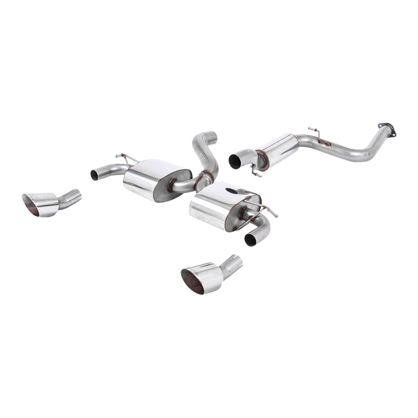 Milltek Ford Focus MK2 RS 2.5T 305PS 2009-2010 Cat-back Exhaust